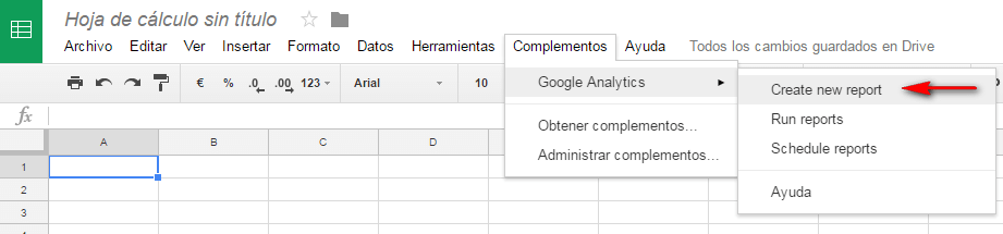 Análisis de datos Google con Google Sheets